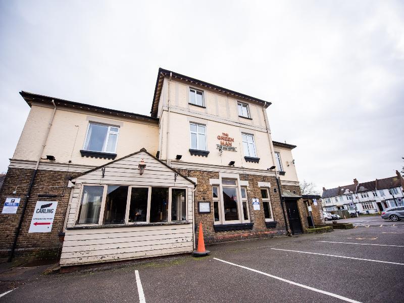 Oyo The Green Man Pub And Hotel Londen Buitenkant foto